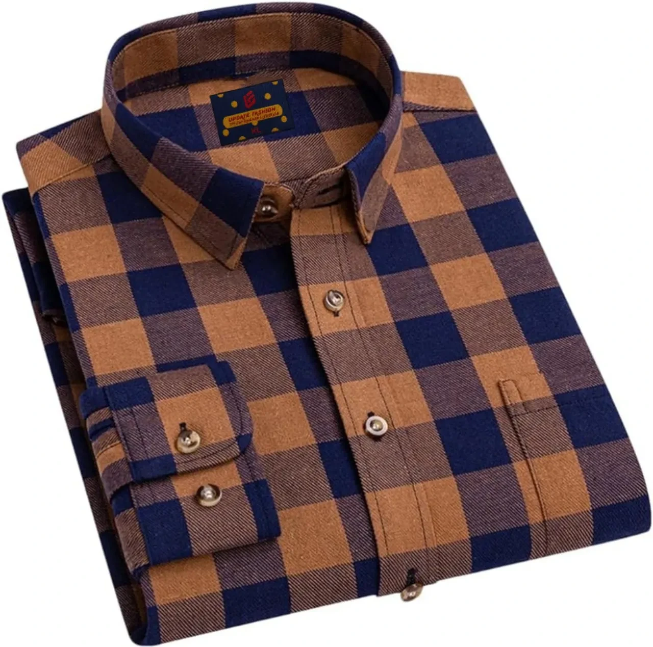 Men’s Long Sleeve Check Shirt