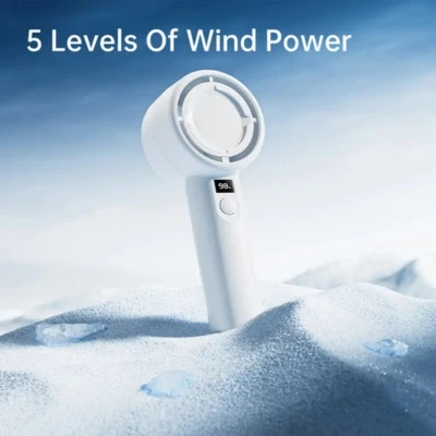 Plextone F2 Portable Handheld Turbo Fan With Display