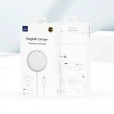 WiWU M5 15W MagSafe Wireless Charger – White