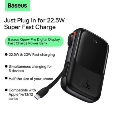 Baseus Qpow pro 22.5w 20000mAh